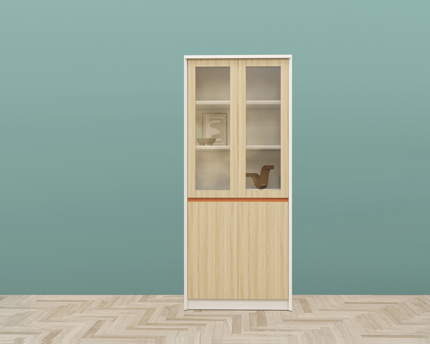 清風(fēng)文件柜/文件柜/木質(zhì)簡(jiǎn)約現(xiàn)代檔案柜-3